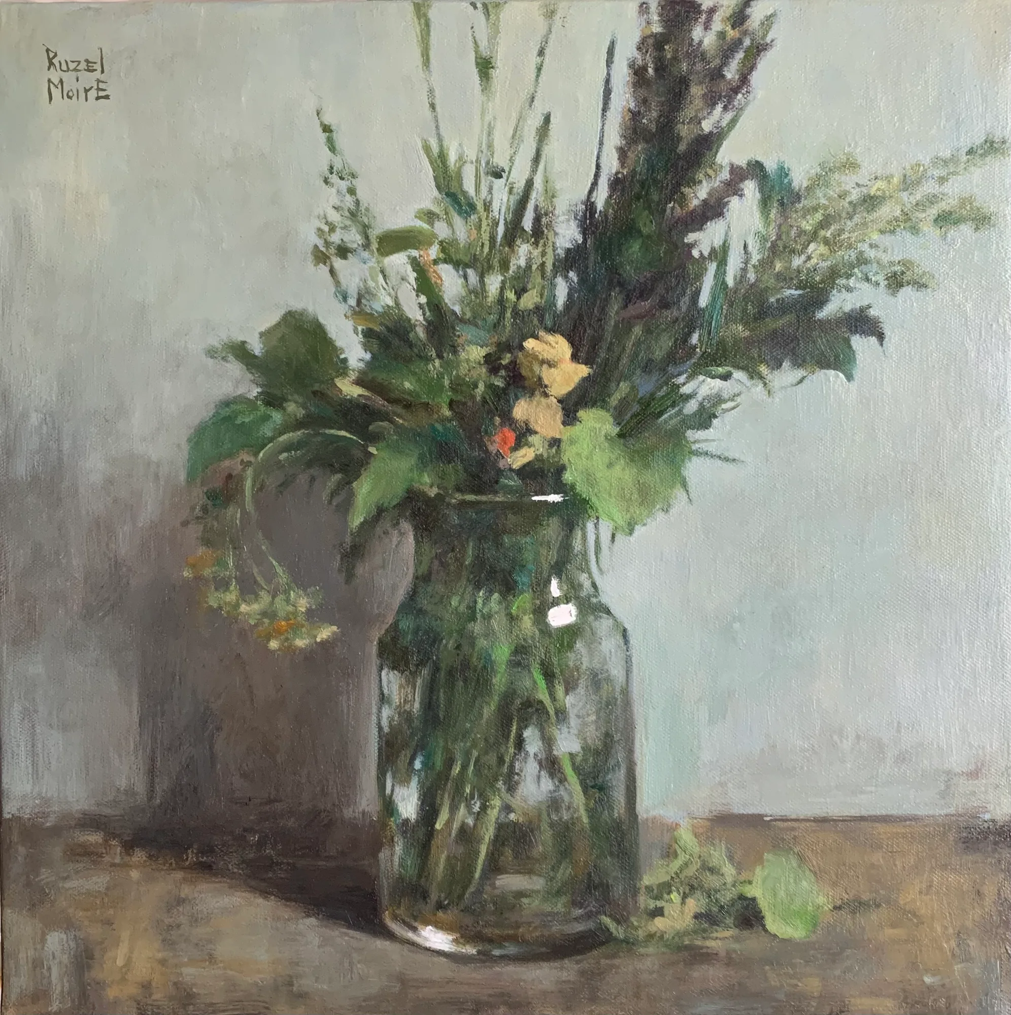 nature morte aux herbes